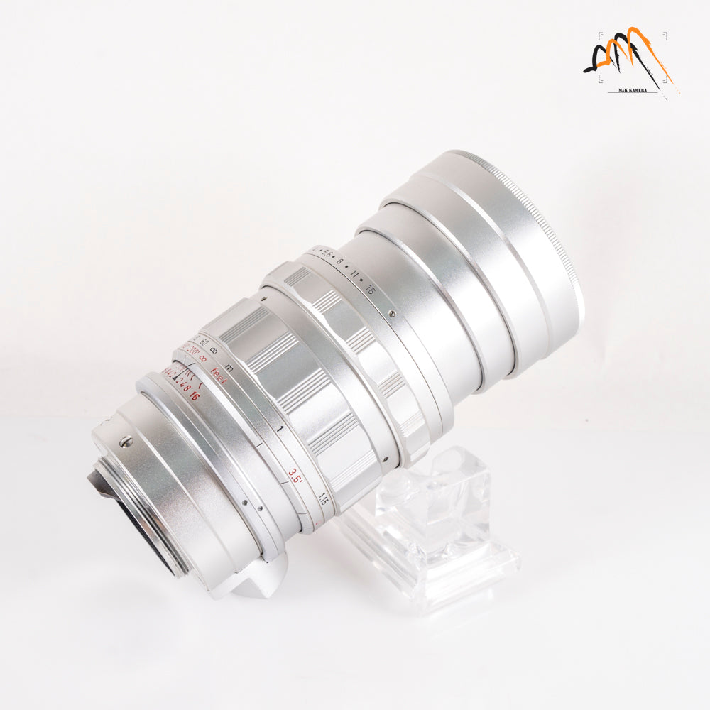 Leica Summicron L39 90mm/F2.0 Ver.I V1 200 feet Rare Silver #23516