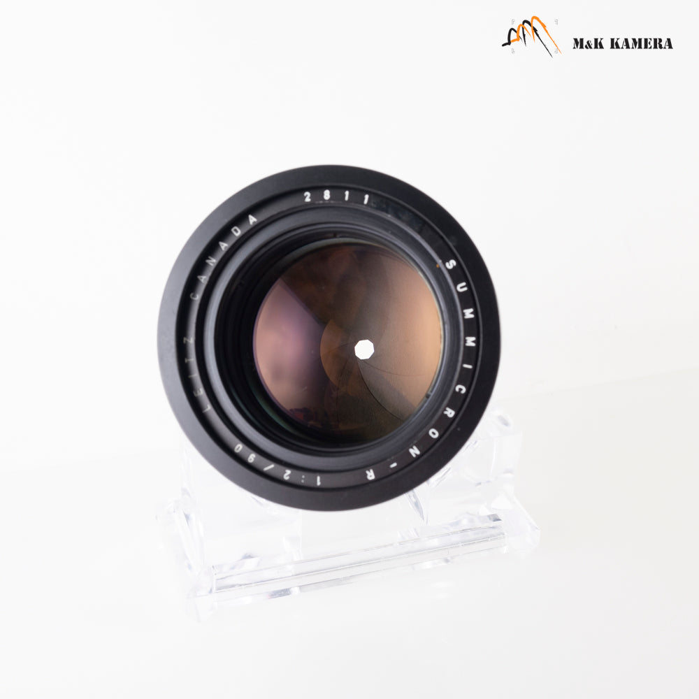 LEITZ Leica Summicron-R 90mm/F2.0 Serie VII Ver.I V.1 Lens Yr.1977 Canada #22421