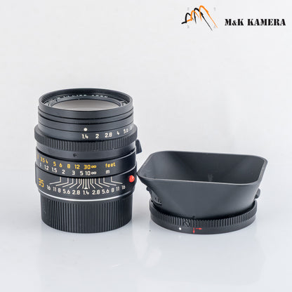 Leica Summilux-M 35mm/F1.4 ASPH 11874 Black Lens Yr.1994 Germany 11874 #24040