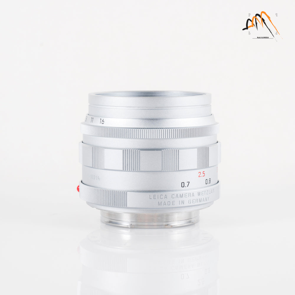 Brand New Leica Summilux-M 50mm/F1.4 11714 2025 Version E46 Silver Lens Germany 11714 #11714