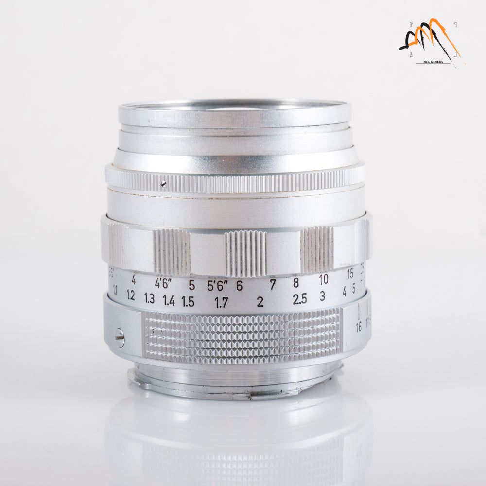 LEITZ Leica Summilux M 50mm/F1.4 Ver.I Silver Lens Yr.1960 Germany 11114 #23700