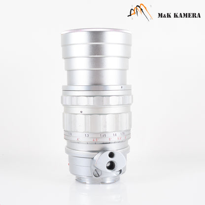 LEITZ Leica Summicron M 90mm/F2.0 Ver.I V.1 Silver Lens Yr.1959 Canada #10423