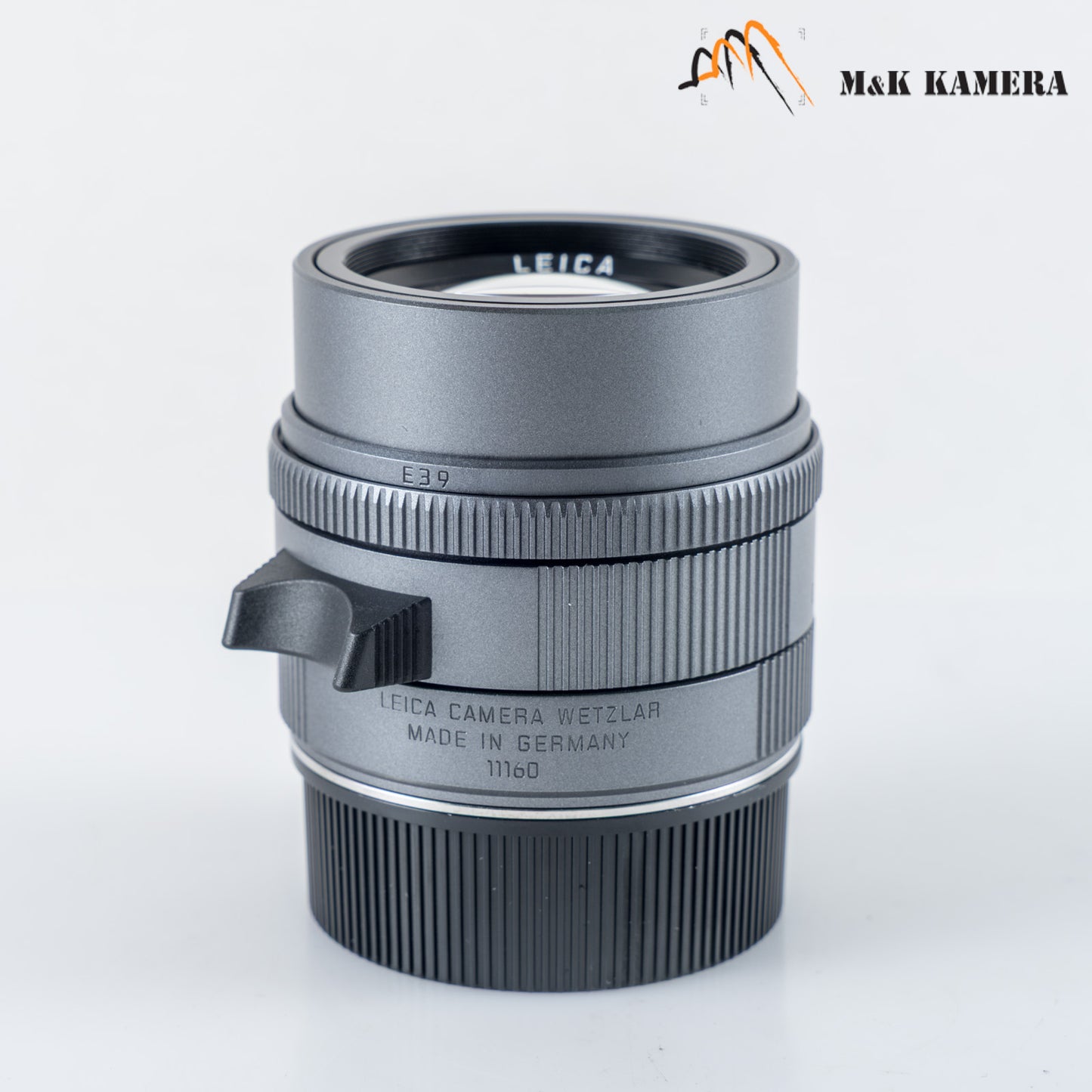 Brand New Leica APO-Summicron-M 50mm/F2.0 E39 Metal Gray Lens Germany 11160 #11160