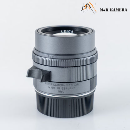 Brand New Leica APO-Summicron-M 50mm/F2.0 E39 Metal Gray Lens Germany 11160 #11160