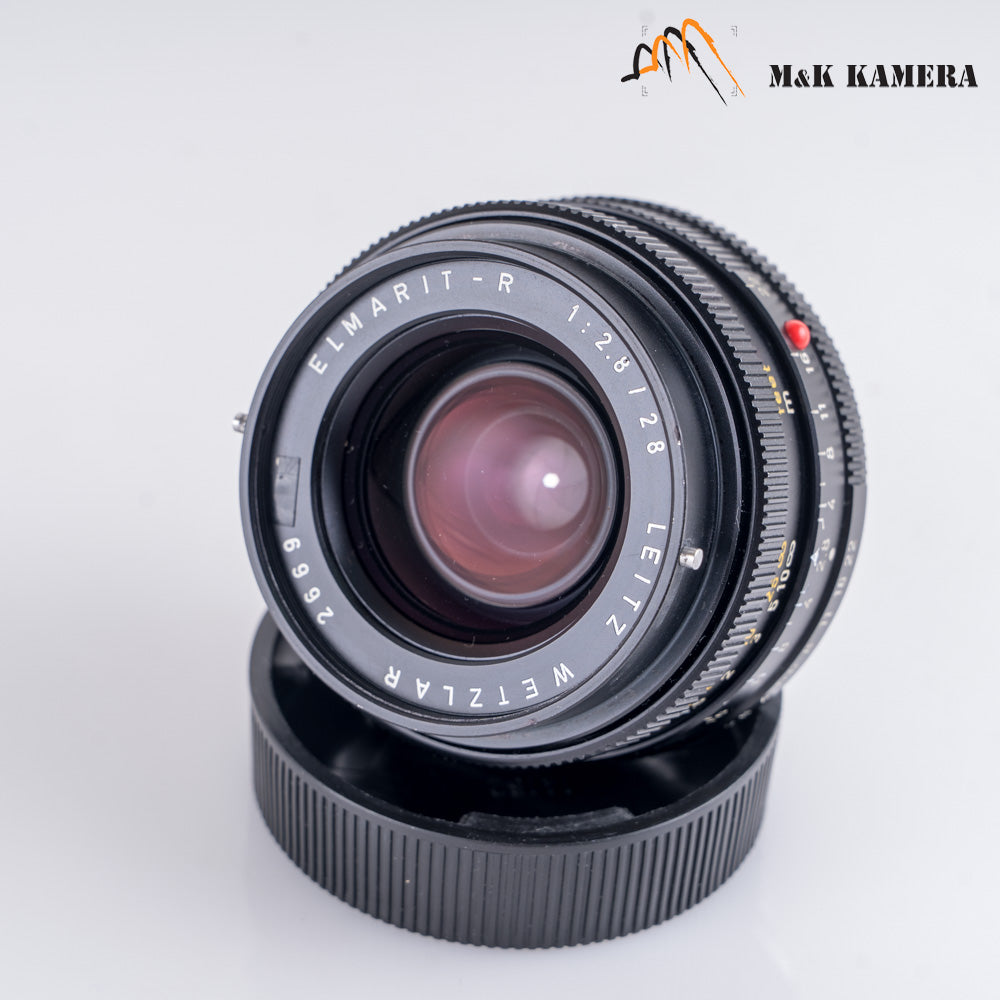 LEITZ Leica Elmarit-R 28mm/F2.8 Ver.I V.1 Lens Yr.1974 Germany