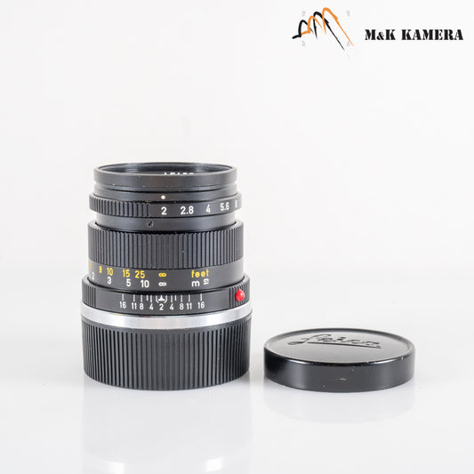 Leica Summicron M 50mm/F2.0 Ver.III V3/ High Leg Lens Yr.1970 Germany #12047