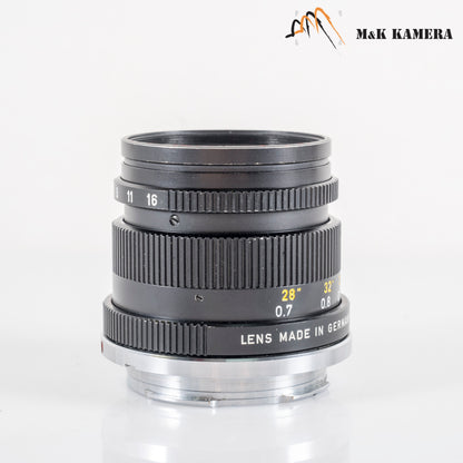 Leica Summicron M 50mm/F2.0 Ver.III V3/ High Leg Lens Yr.1968 Germany #12045