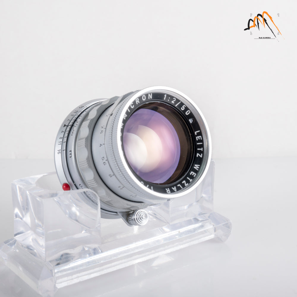 LEITZ Leica Summicron M 50mm/F2.0 Rigid V2 Ver.II Lens Yr.1959 Germany #23749