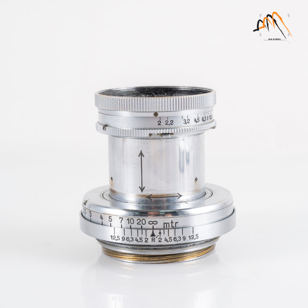 Leica Summar L39 50mm/F2.0 Silver excellent glass condition #23735