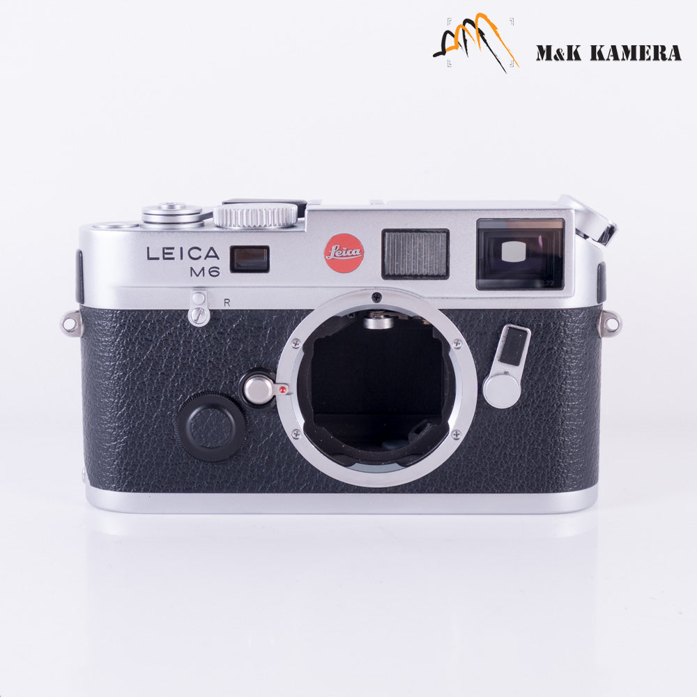 Leica M6 TTL 0.72 Silver Film Rangefinder Camera 10434 #87227