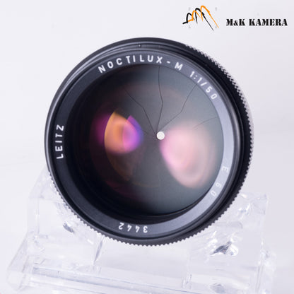 Leica Noctilux-M 50mm/F1.0 E60 III Lens Yr.1987 Canada #21858