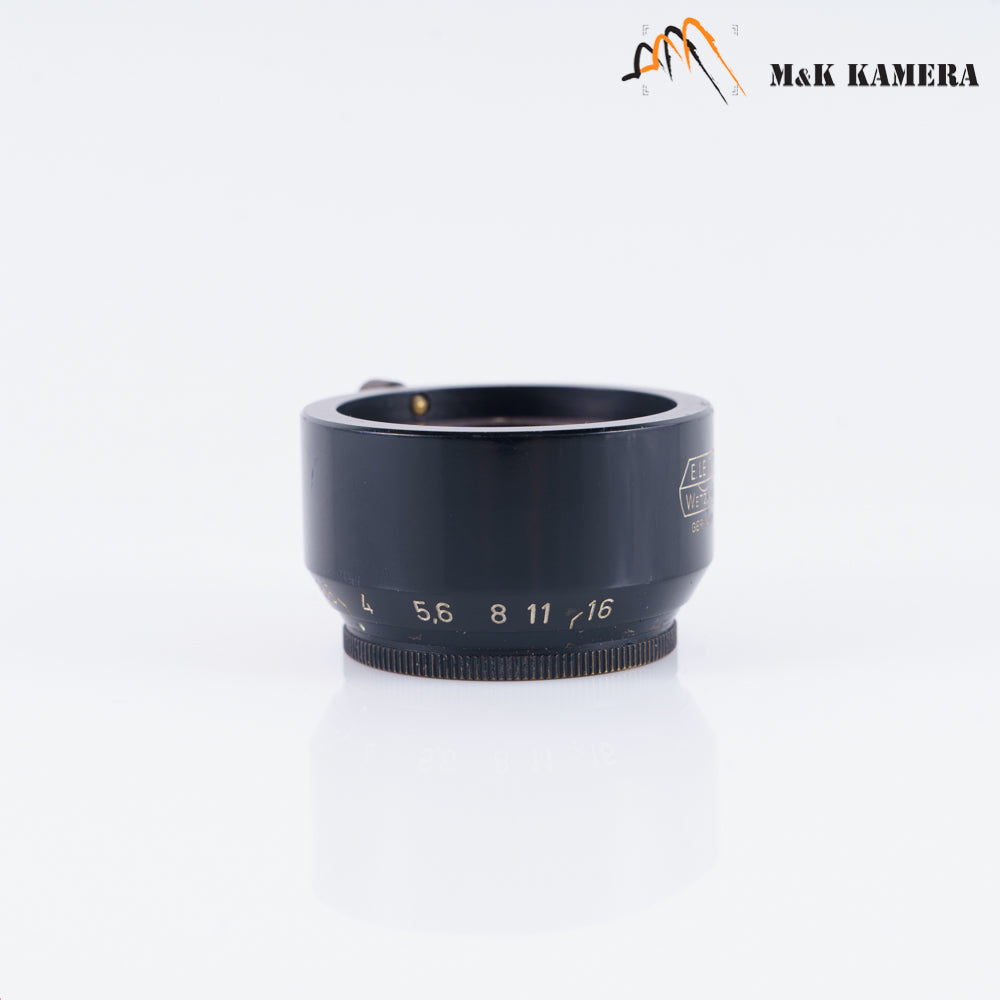 Leica VALOO Black Paint Hood for Elmar 5cm / aperture control #10283