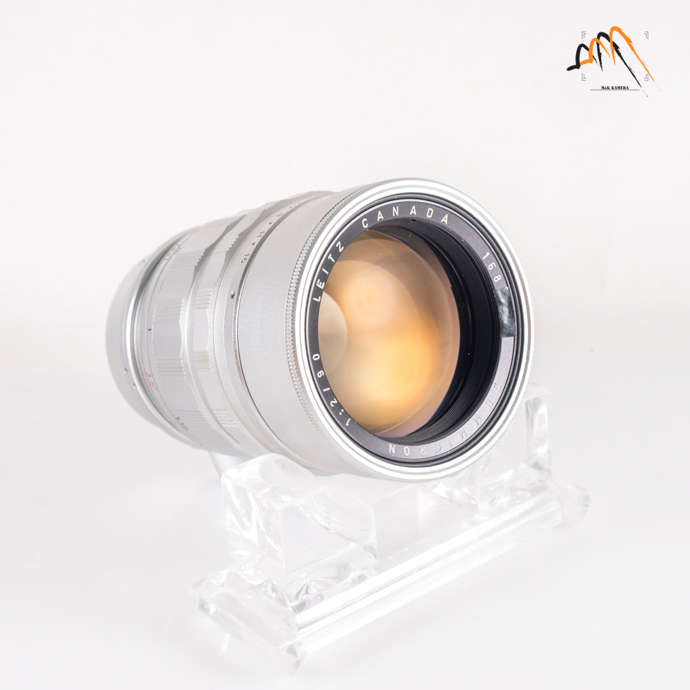 Leica Summicron L39 90mm/F2.0 Ver.I V1 200 feet Rare Silver #23516