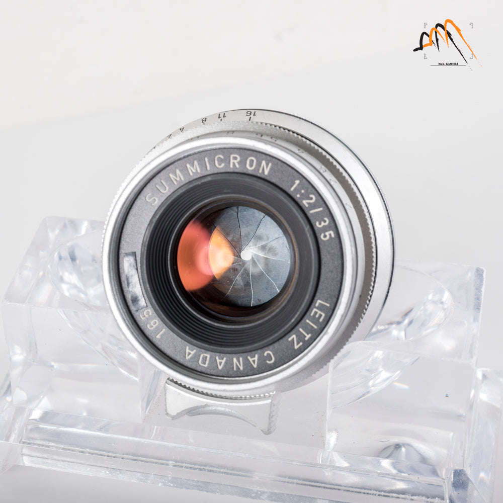 LEITZ Leica Summicron-M 35mm/F2.0 Ver.I 8 Elements Lens Yr.1959