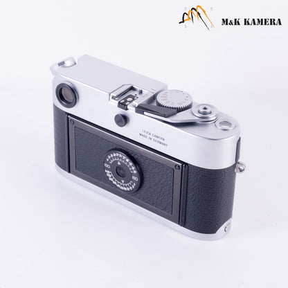 Leica M6 TTL 0.72 Silver Film Rangefinder Camera 10434 #87227