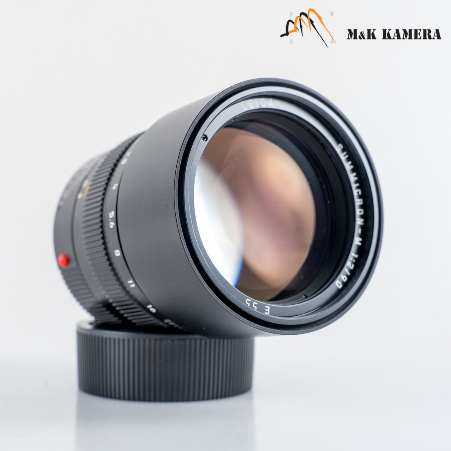 Leica Summicron-M 90mm/F2.0 E55 Pre-Asph/ Ver.II Black Lens Yr.1991 11136 #23976