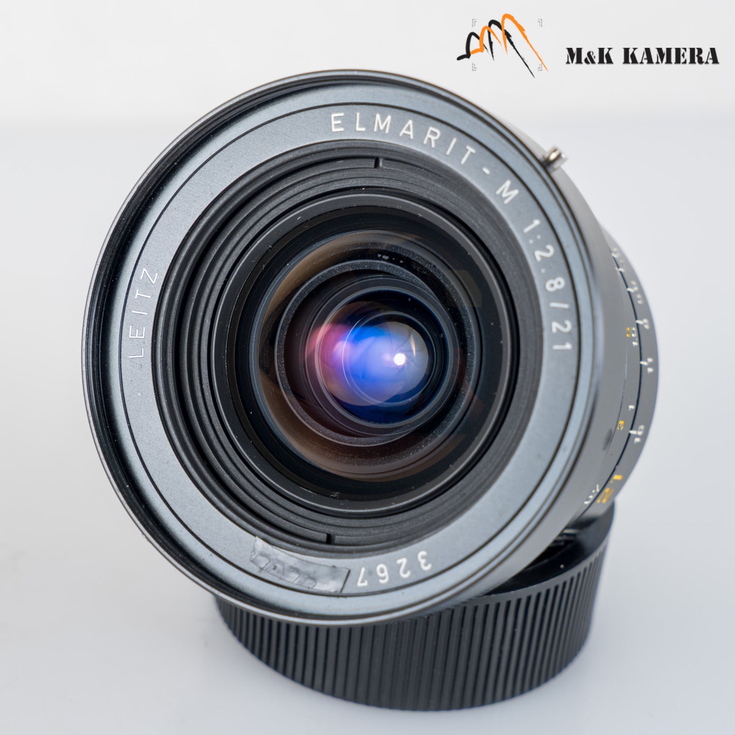 LEITZ Leica Elmarit M 21mm/F2.8 E60 Pre-A Black Lens Yr.1983 Canada #23943