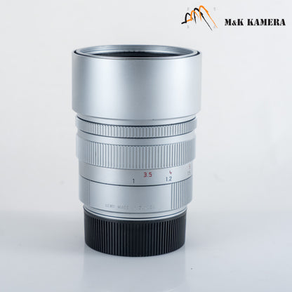 Leica Summicron-M 90mm/F2.0 E55 Ver.II Pre-Asph Silver Lens Canada 11137 #11965
