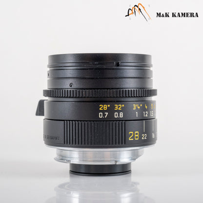 Leica Elmarit-M 28mm/F2.8 E46 Ver.IV Lens Yr.1995 Germany 11809 #88697