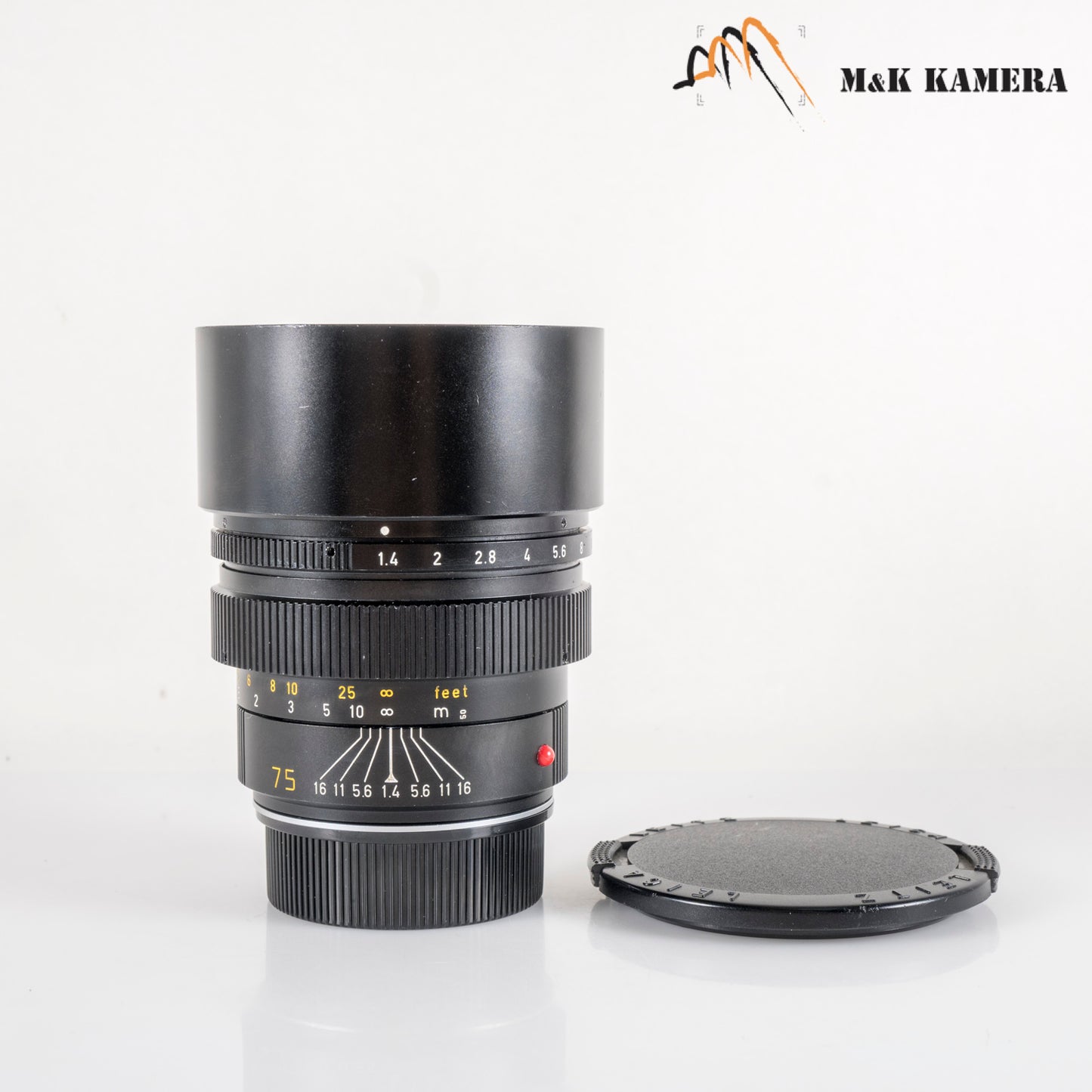 LEITZ Leica Summilux-M 75mm/F1.4 Ver.II Lens Yr.1983 Canada 11815 #12042