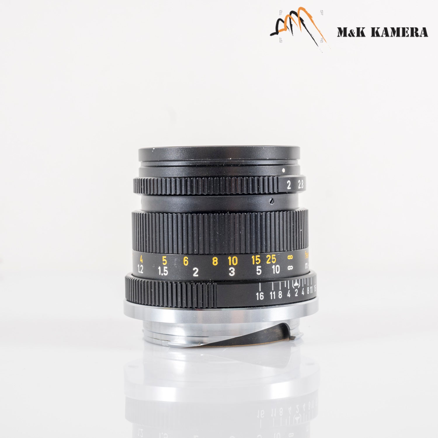Leica Summicron M 50mm/F2.0 Ver.III V3/ High Leg Lens Yr.1970