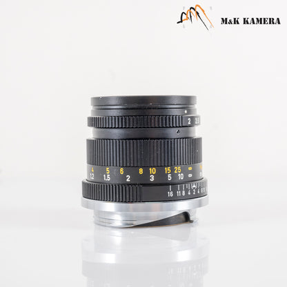 Leica Summicron M 50mm/F2.0 Ver.III V3/ High Leg Lens Yr.1970 Germany #12047