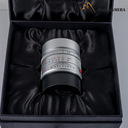 Leica APO-Summicron-M 50mm/F2.0 Silver Lens Germany 11142 #88928