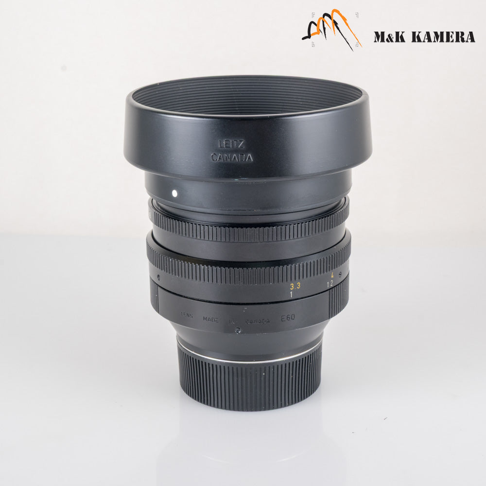 LEITZ Leica Noctilux-M 50mm/F1.0 E60 II Lens Yr.1982 Canada #11462