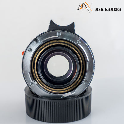 Leica Summicron-M 35mm/F2.0 ASPH/ 11879 Black + hood 12504 11879 #88924