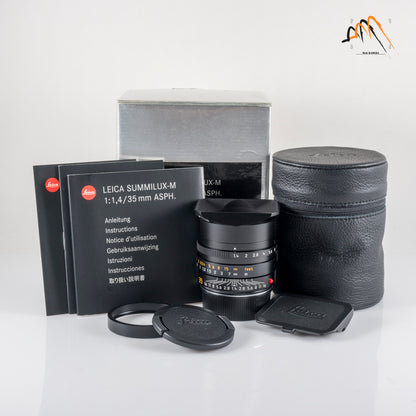 Leica Summilux-M 35mm/F1.4 ASPH/ FLE Black 11663 boxed 11663 #11872