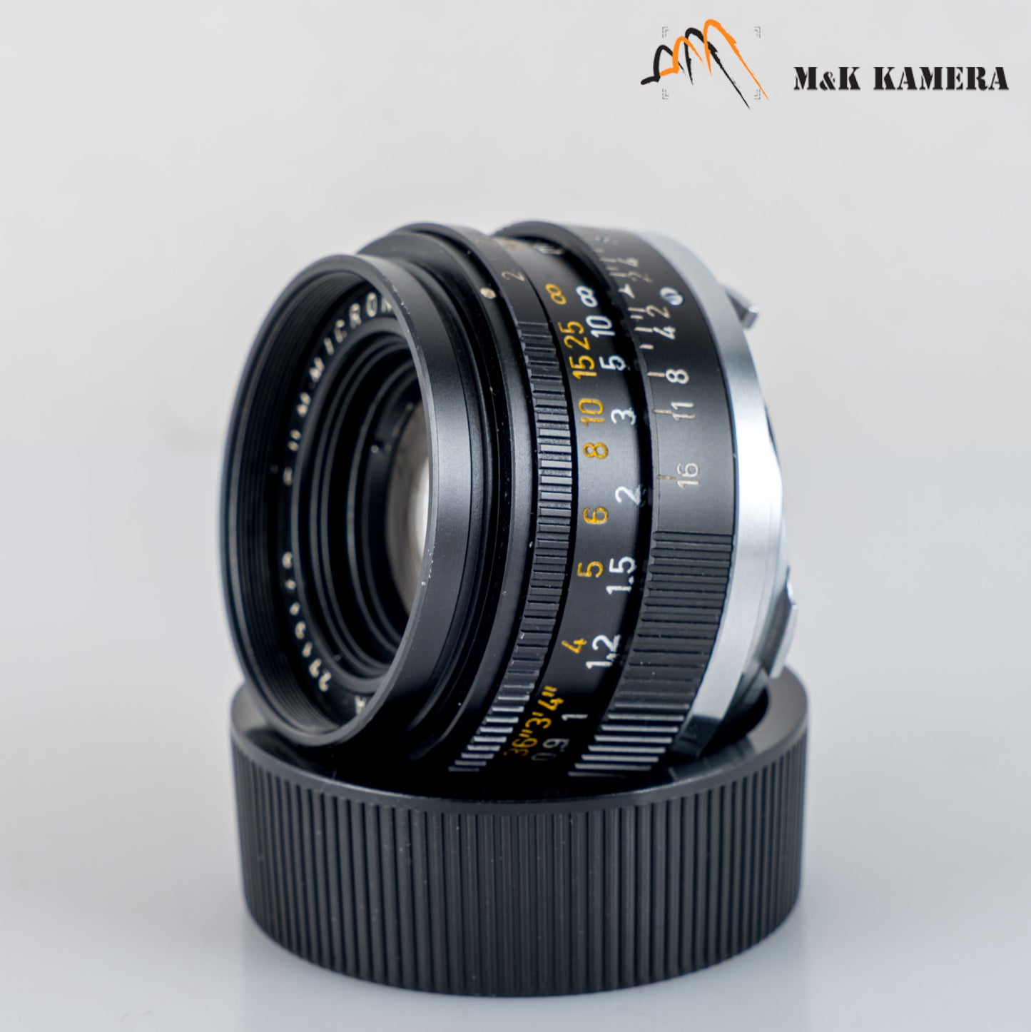 LEITZ Leica Summicron-M 35mm/F2.0 E39 6E/ Elements Lens Yr.1974 Canada #23942