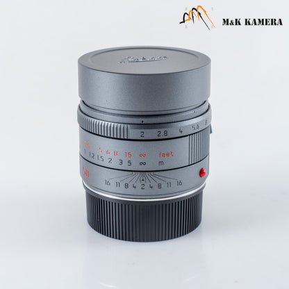 Brand New Leica APO-Summicron-M 50mm/F2.0 E39 Metal Gray Lens Germany 11160 #11160