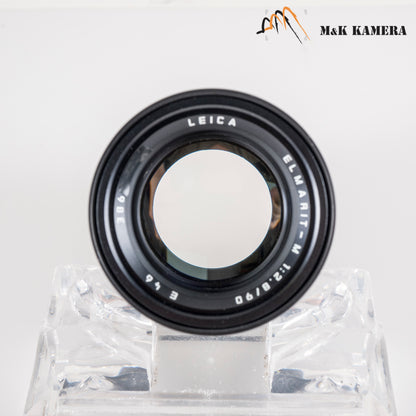 Leica Elmarit-M 90mm/F2.8 E46 Ver.II V2 Black Lens Yr.1999 Germany 11807 #88719