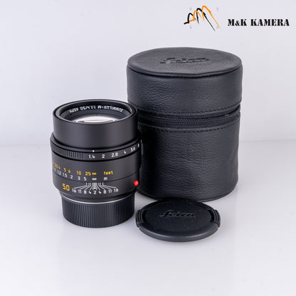 Brand New Leica Summilux-M 50mm/F1.4 ASPH. 2023 Black Lens Germany 11728 #11728