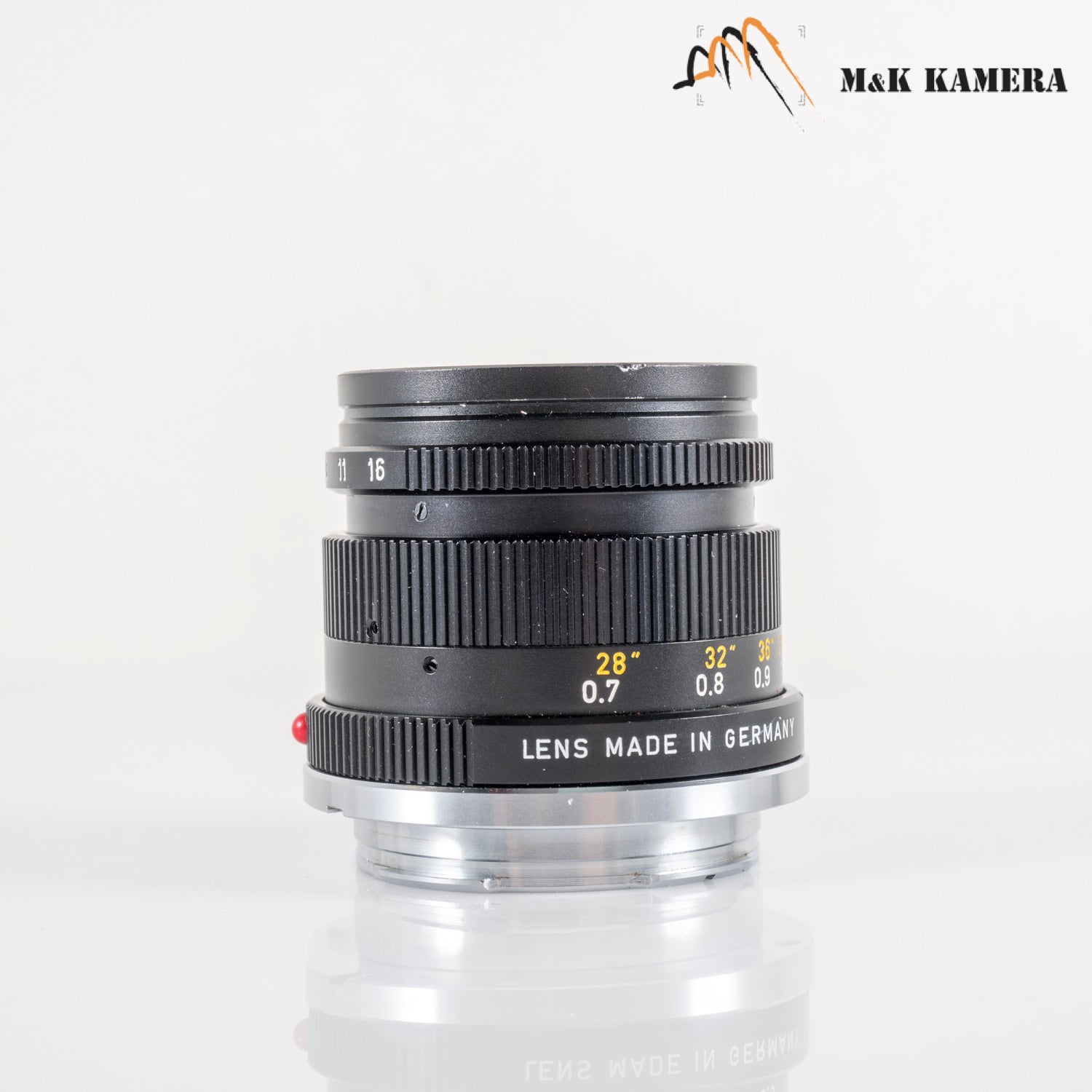 Leica Summicron M 50mm/F2.0 Ver.III V3/ High Leg Lens Yr.1970