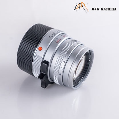 Leica Summicron-M 50mm/F2.0 IV Silver Rare 11825 #88925