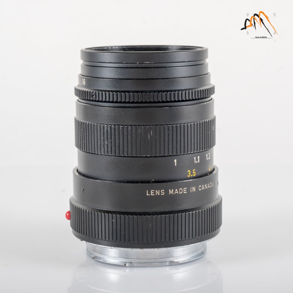 LEITZ Leica Tele-Elmarit-M 90mm/F2.8 E39 Ver.II V2/ Slim Lens Yr.1973 Canada 11800 #11781