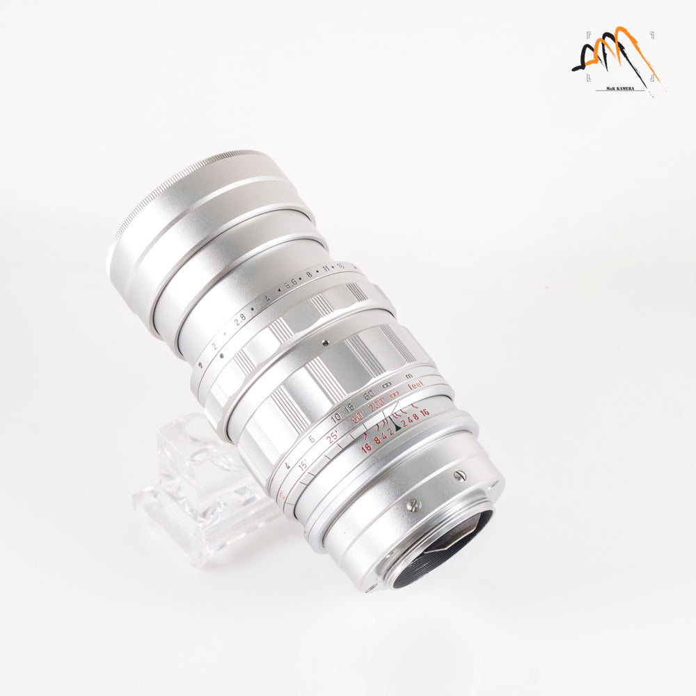 Leica Summicron L39 90mm/F2.0 Ver.I V1 200 feet Rare Silver #23516