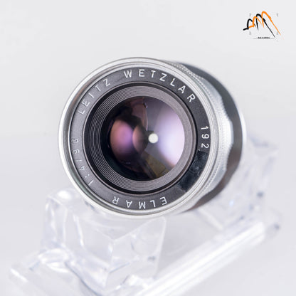 LEITZ Leica Elmar M 90mm/F4.0 E39 Ver.II V2/ 3 Elements Silver Lens Yr.1962 Germany 11830 #11237