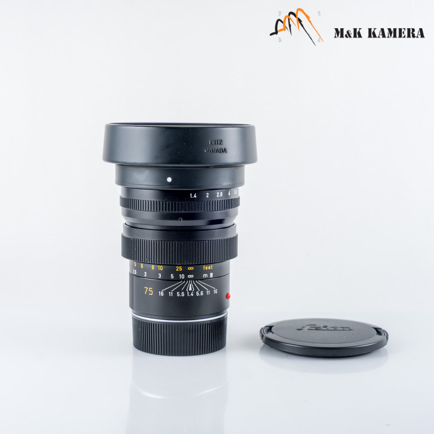 Leica  Summilux-M 75mm/F1.4 Ver.I Lens Canada #23957
