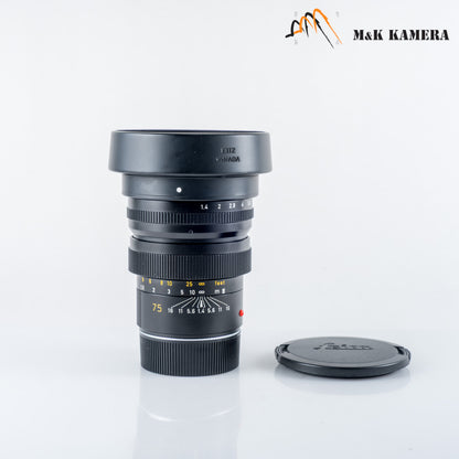 Leica  Summilux-M 75mm/F1.4 Ver.I Lens Canada #23957