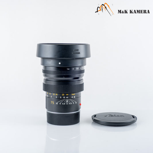 Leica  Summilux-M 75mm/F1.4 Ver.I Lens Canada #23957