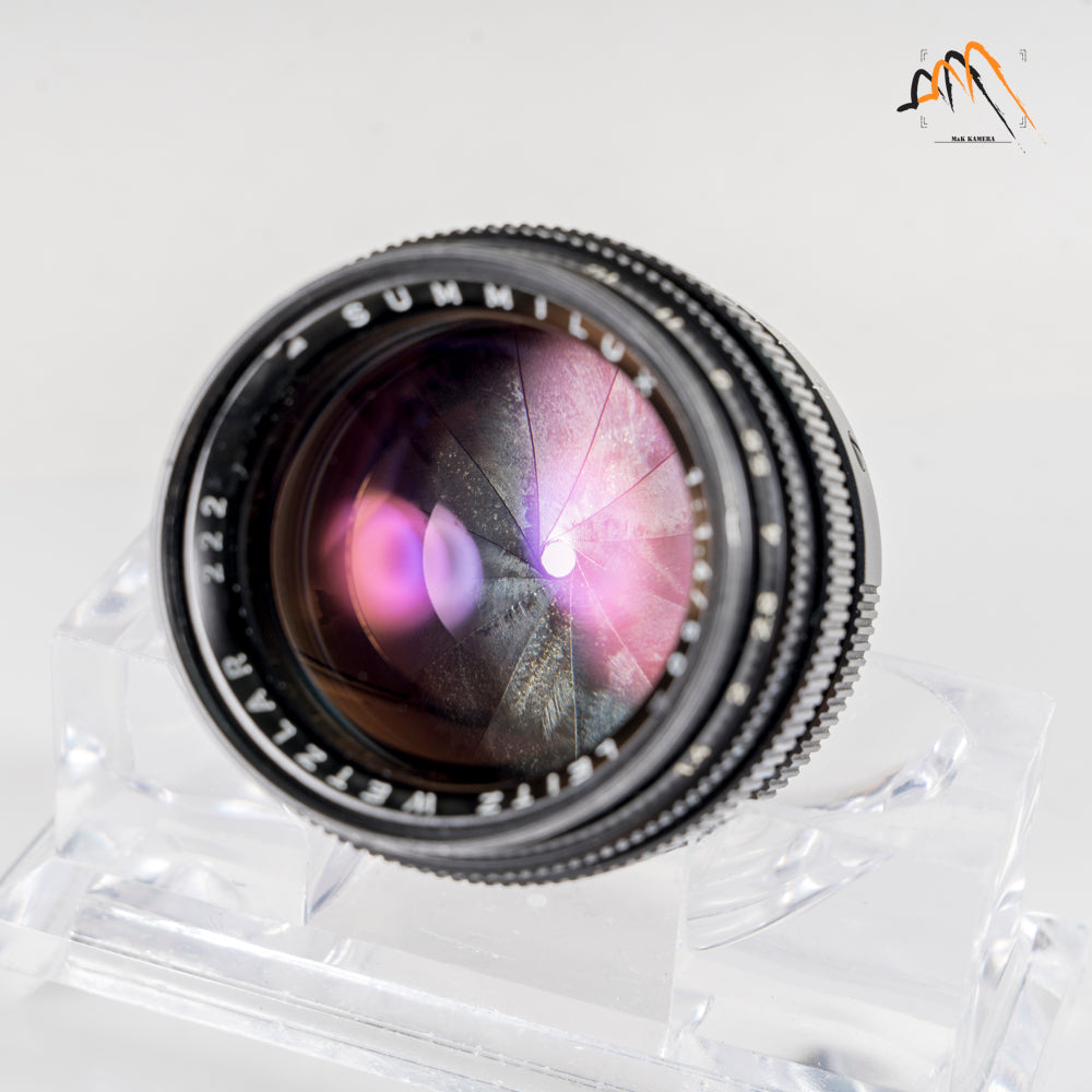 LEITZ Leica Summilux M 50mm/F1.4 E43 Ver.II V2 Black Lens Yr.1966 Germany 11113 #23495