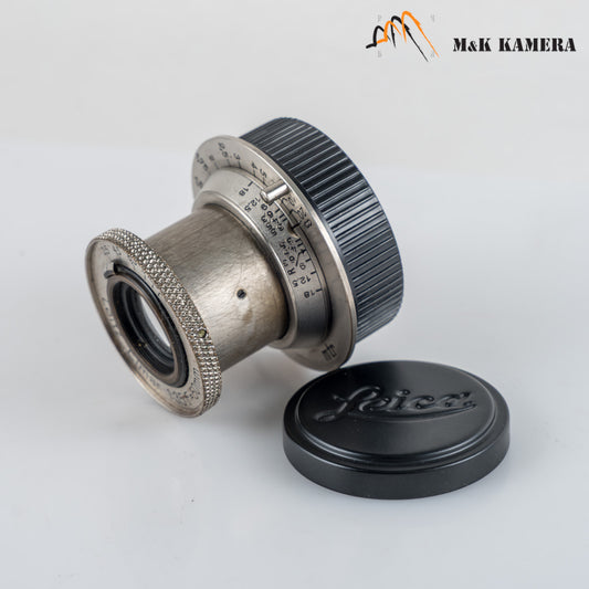 Leica Elmar L39 50mm/F3.5 Nickel plated Lens LTM Germany Nickel #11132