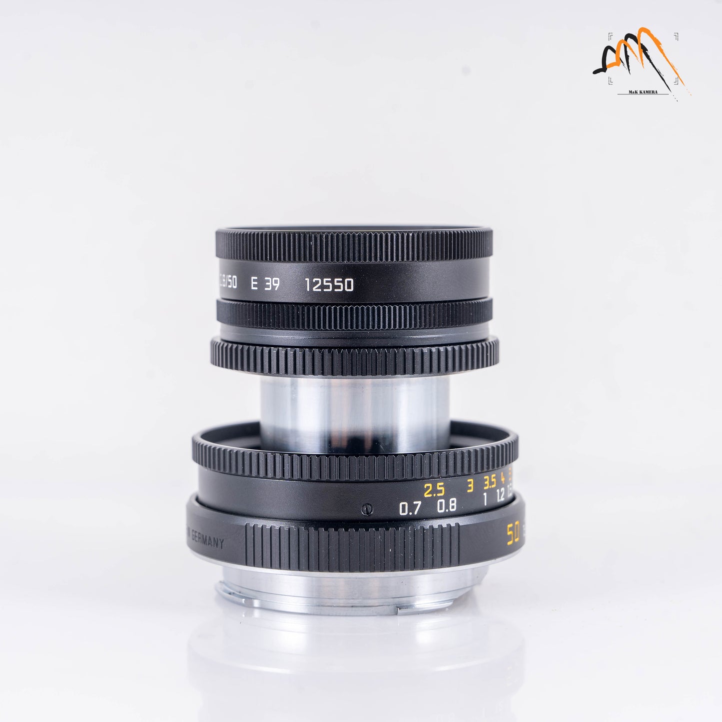 Leica Elmar-M 50mm/F2.8 Ver.II Black Lens Yr.1996 Germany 11831 #11115