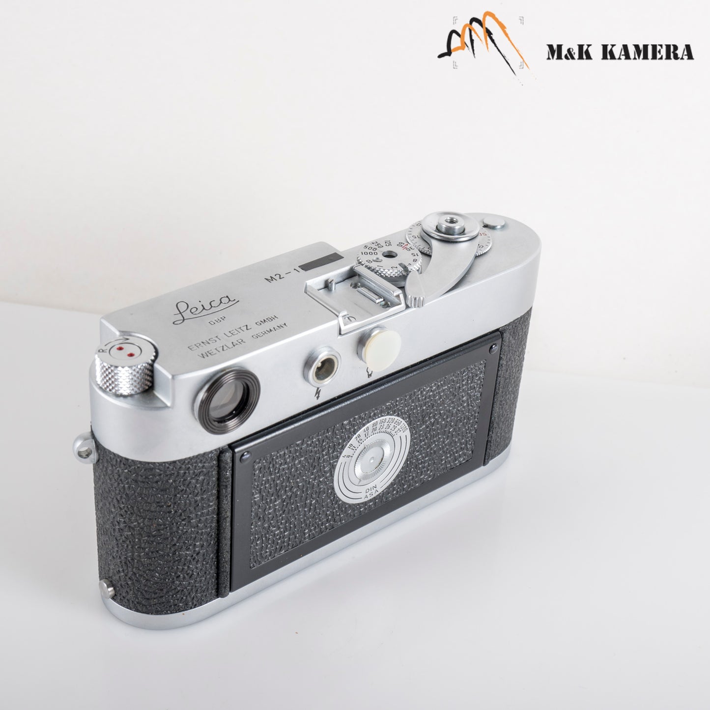 Leica M2 Silver Film Rangefinder Camera with leather case #11994