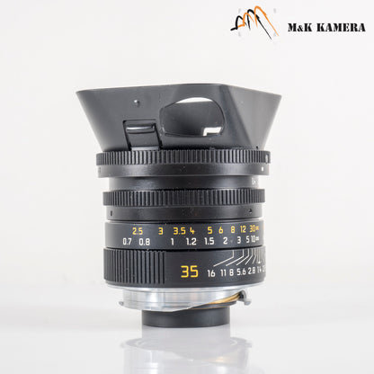Leica Summilux-M 35mm/F1.4 ASPH 11874 Black Lens Yr.2003 Germany 11874 #12046