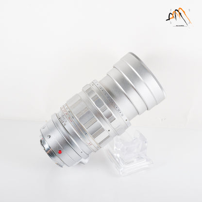 LEITZ Leica Summicron M 90mm/F2.0 Ver.I V.1 Silver Lens Yr.1959 Canada #23496