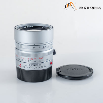 Leica Summilux-M 50mm/F1.4 E46 ASPH Silver 6 bit boxed 11892 #23887