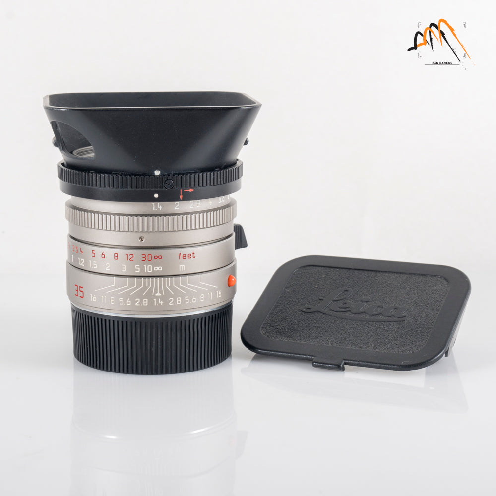 Leica Summilux-M 35mm/F1.4 ASPH Titan Lens Yr.1996 Germany 11859 #11312